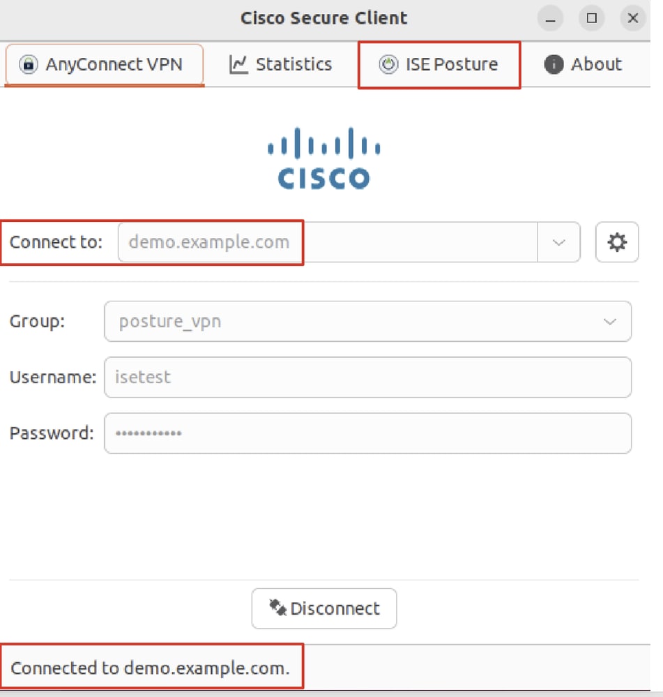 Verify_Ubuntu_Secure_Client_Connected
