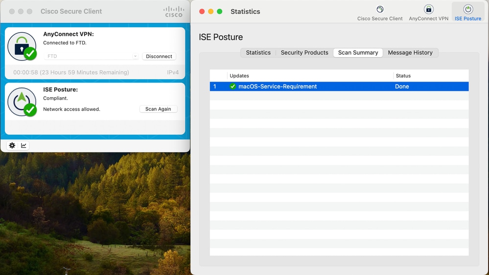 Verify that macOS Passed or Failed