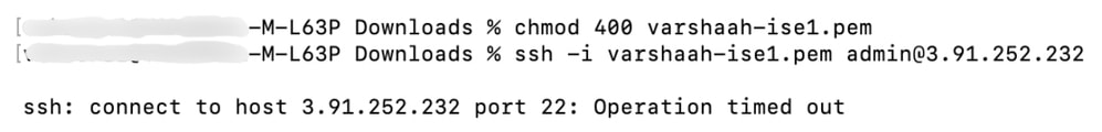 If SSH is not Properly Configured, You Get a Timeout
