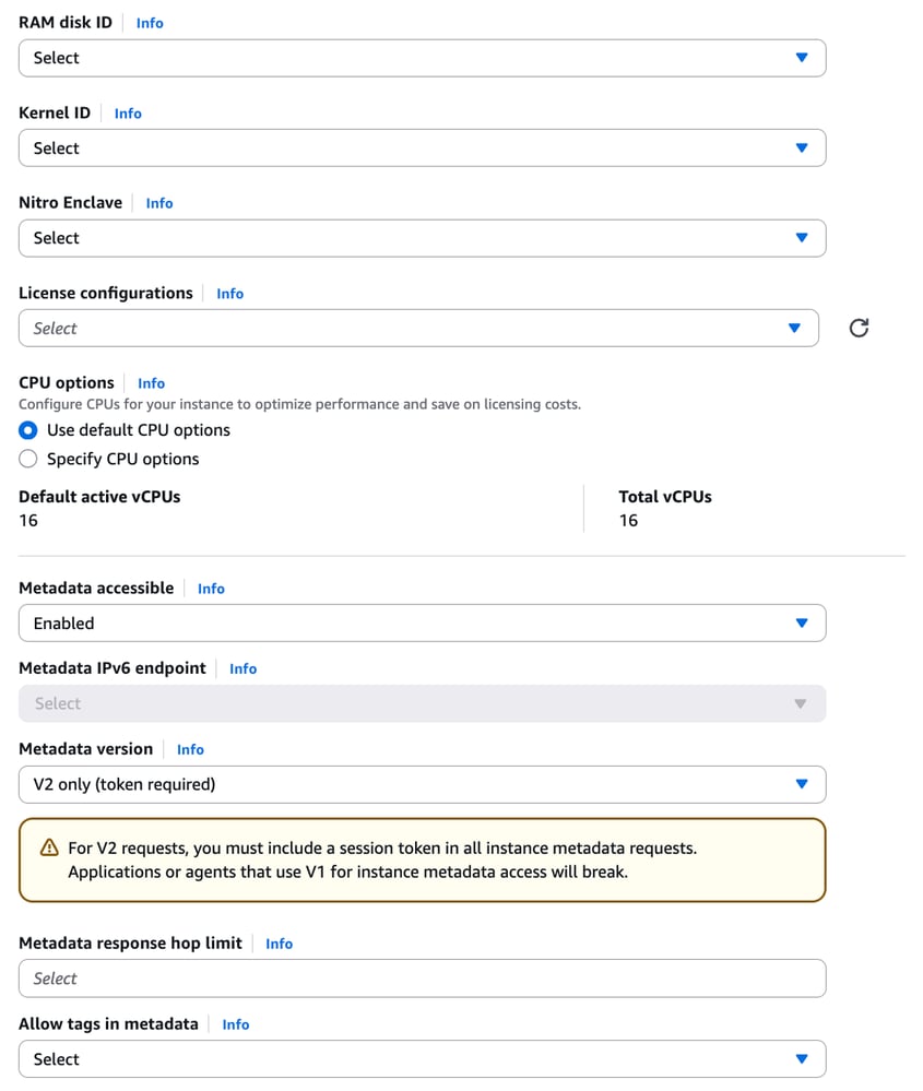 Complete Metadate Section