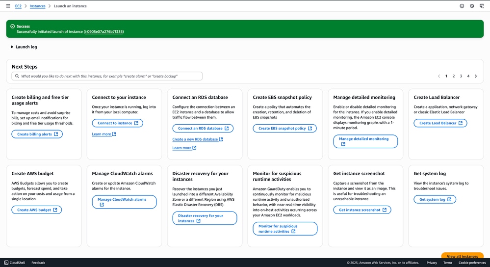 Confirmation Message Appears