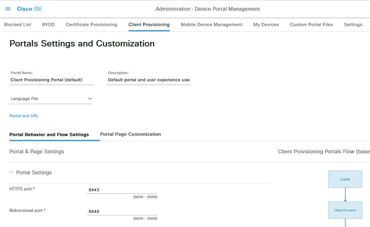 Portals Settings and Customization