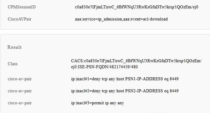 Validate Detailed Authentication Report