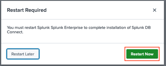 Splunk. DB Installation