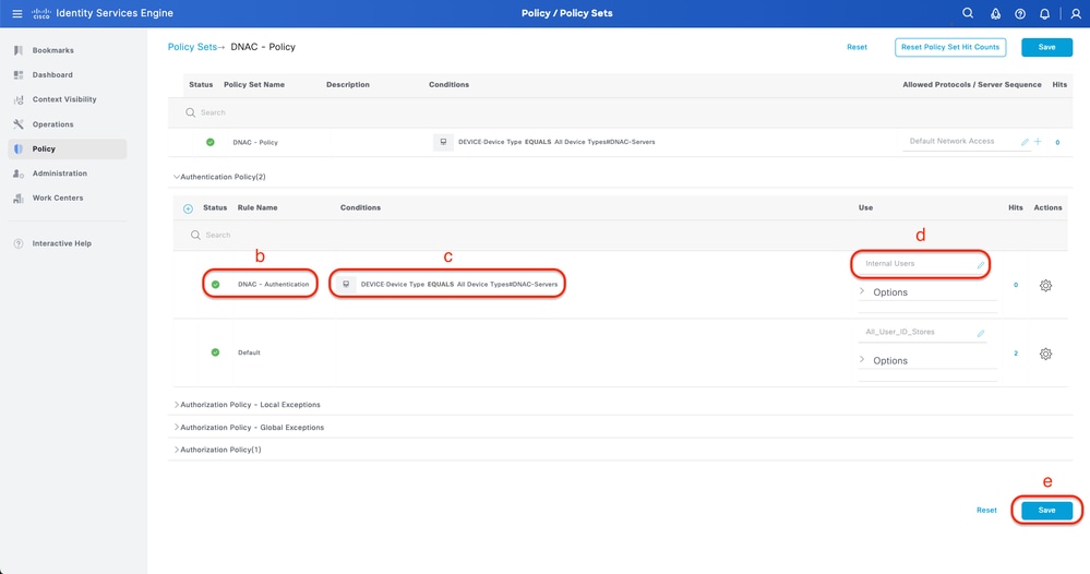 Add RADIUS Authentication Policy