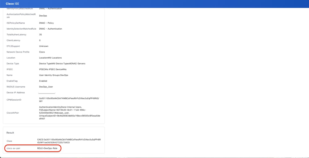 RADIUS Detailed Live-Logs 2-2