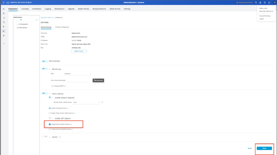 Device Administration Service