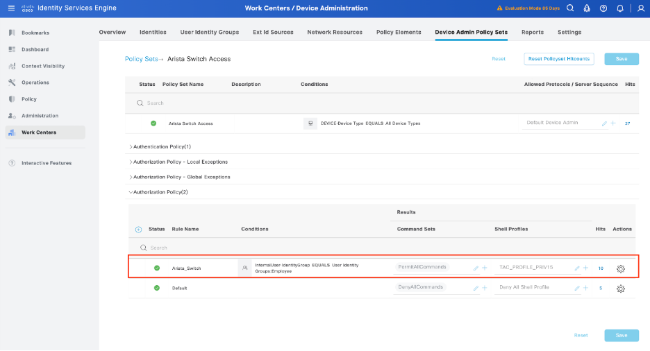 Name the New Authorization Rule