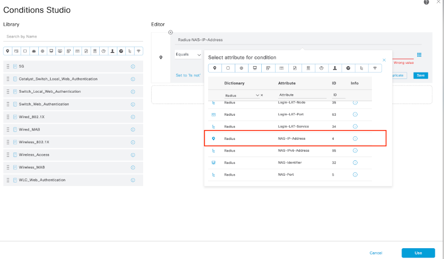 Conditions Studio Radius