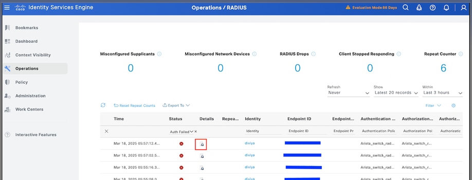 Review Details of the Session