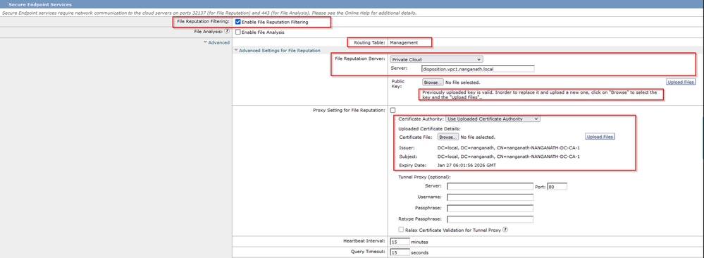 SWA file reputation