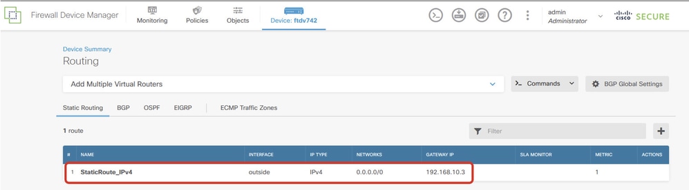 Site2 FTD Gateway