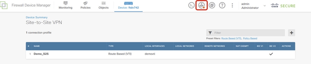 Deploy VPN Configuration