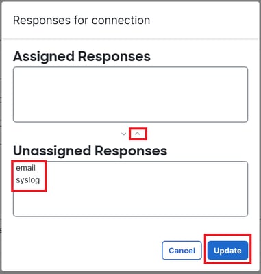 Add Responses' Button