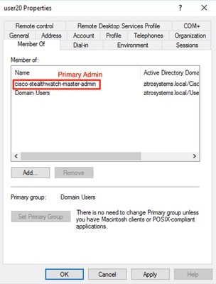 Secure Network Analytics Manager - External Authentication LDAPS - Users and Roles - 1