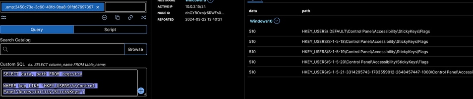 Backup/Restore Registry Monitoring