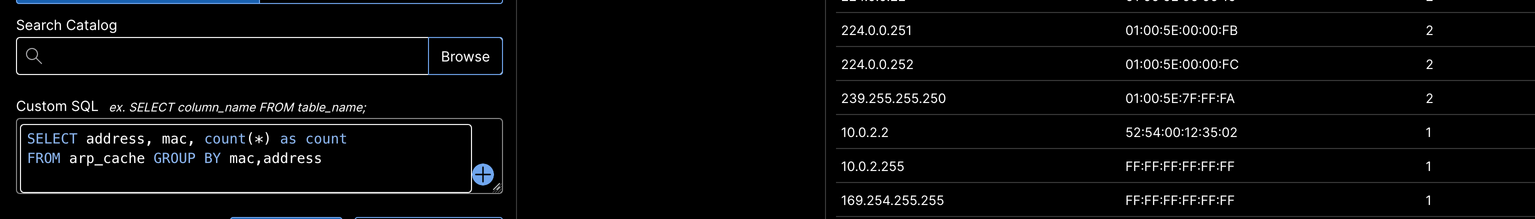 Examining the Contents of the ARP Cache