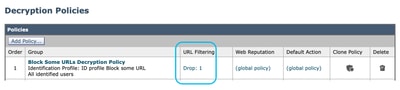 Image - Block Some URLs in the Decryption Policy