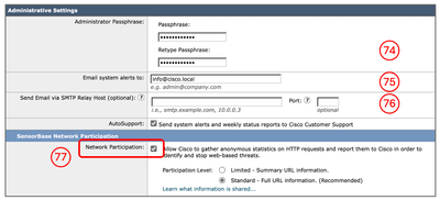 Image - System Setup Wizard - Administrative Settings