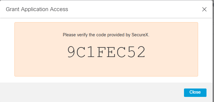 Grant application access