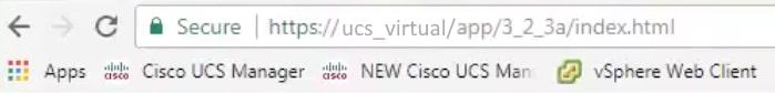 HTTP Connection to the UCSM Shows Up as Secure in Web Browser