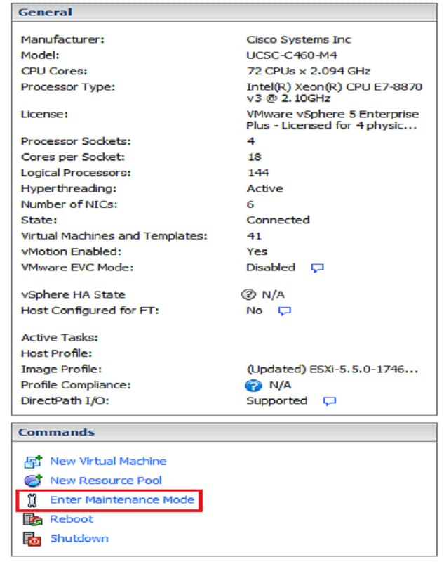 ucs e-series vmware esxi 6 hypervisor license