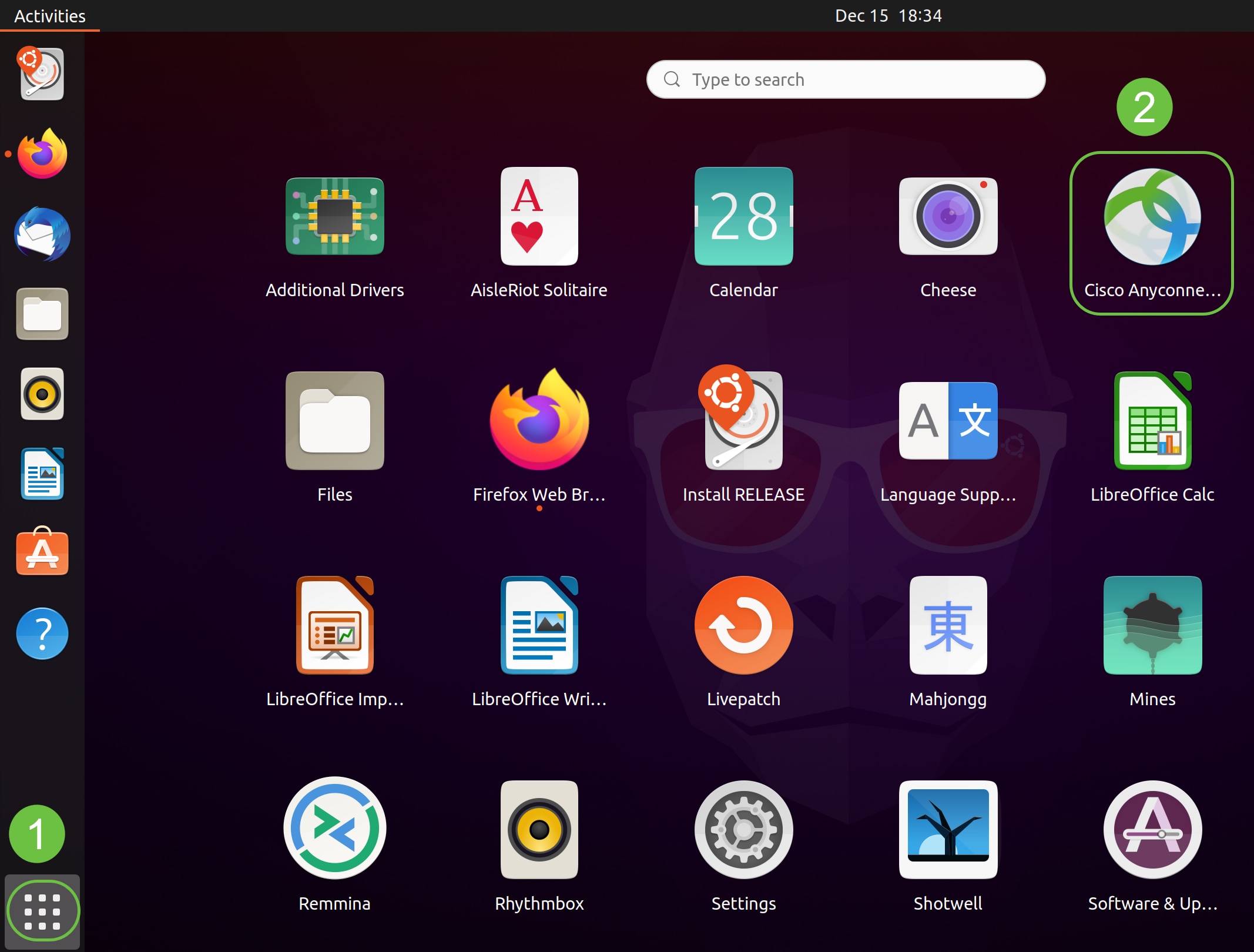 cisco remote desktop for ubuntu