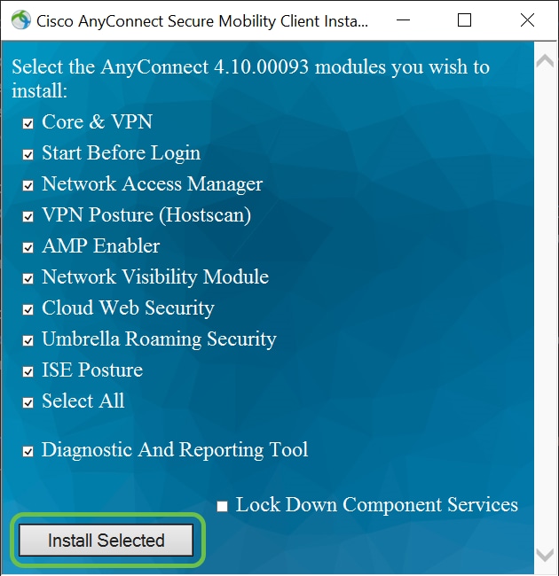 cisco anyconnect vpn mobility client download