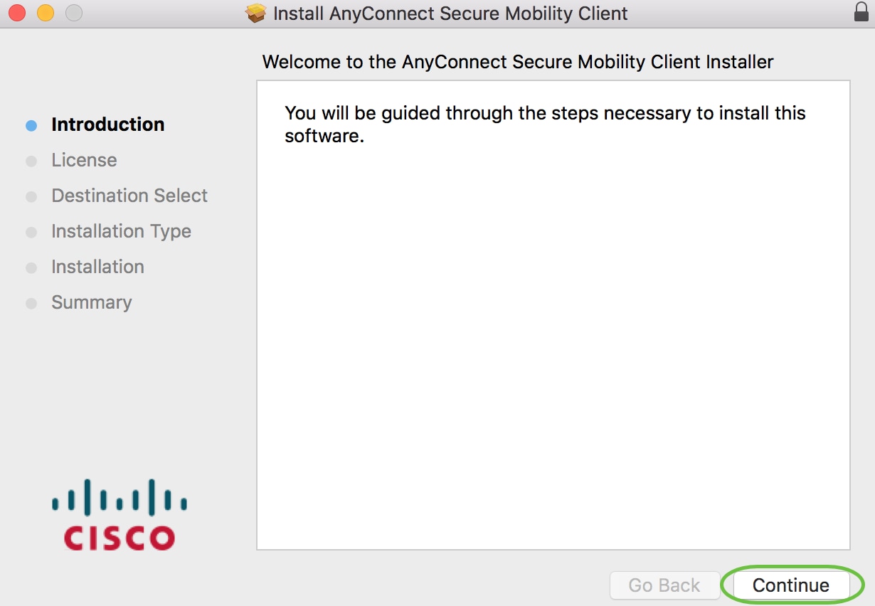 cisco anyconnect macos