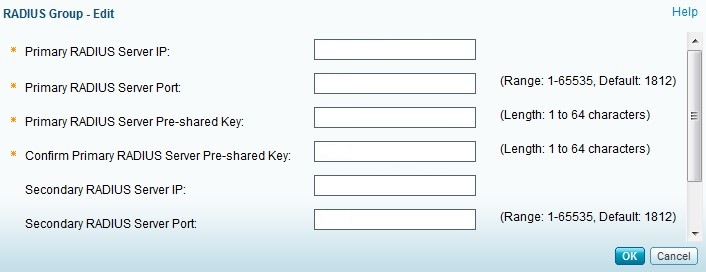 Isa500 シリーズ 統合セキュリティ アプライアンスの Radiusサーバ グループの設定 Cisco