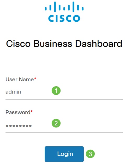 Log in to the CBD Administration User Interface. 