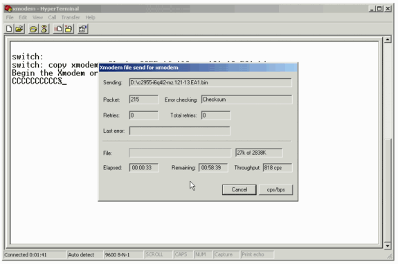 Srw2024 ing code using xmodem terminal