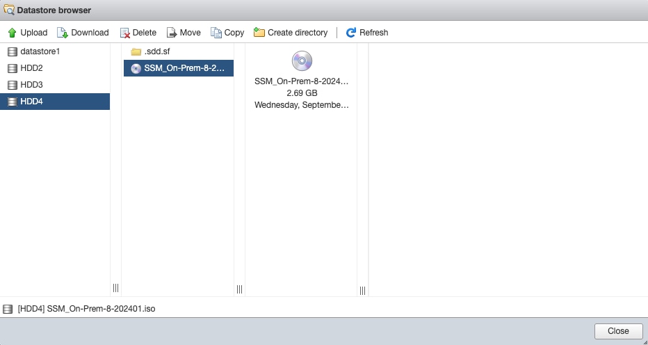 Deploy SSM On-Prem on ESXi