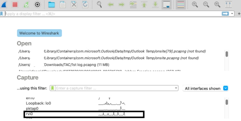 Wireshark GUI