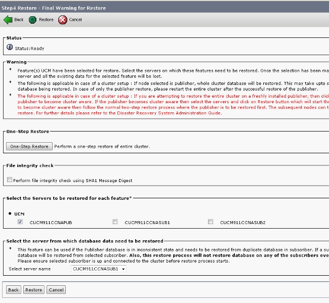 how to connect to cisco cucm 8.6 database