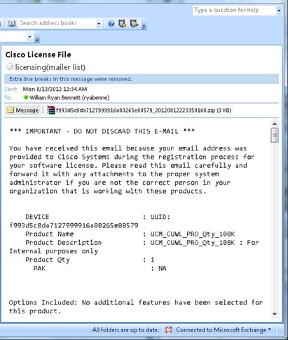 Uccx Demo License