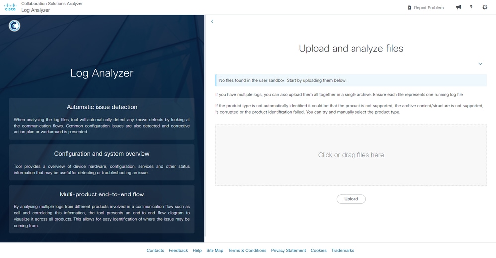 Troubleshoot CUBE via Collaboration Solutions Analyzer - Cisco