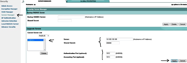 EAP-FAST with the Internal RADIUS Server on the Autonomous Access Point ...