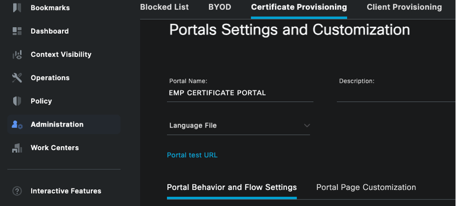 Certificate Portal