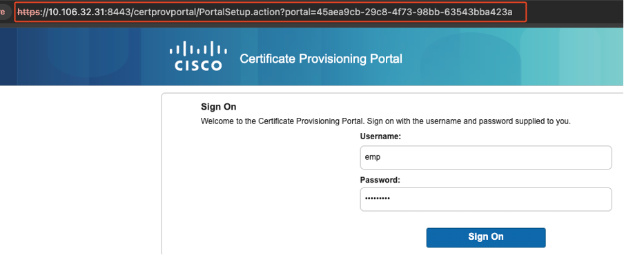 Portal Page