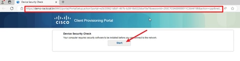 Client Provisioning Portal 1