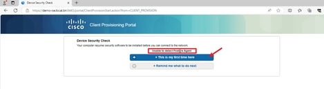 Client Provisioning Portal 3