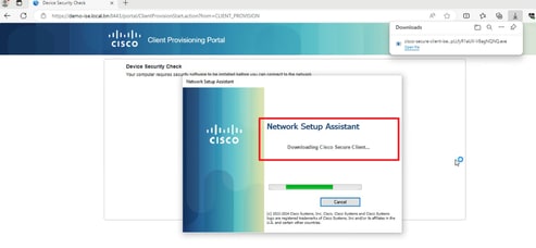Client Provisioning Portal 6