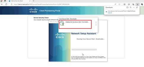 Client Provisioning Portal 7