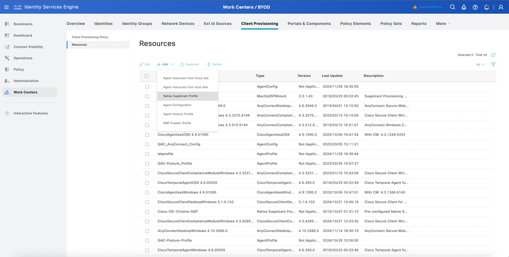 Create Endpoint Profile