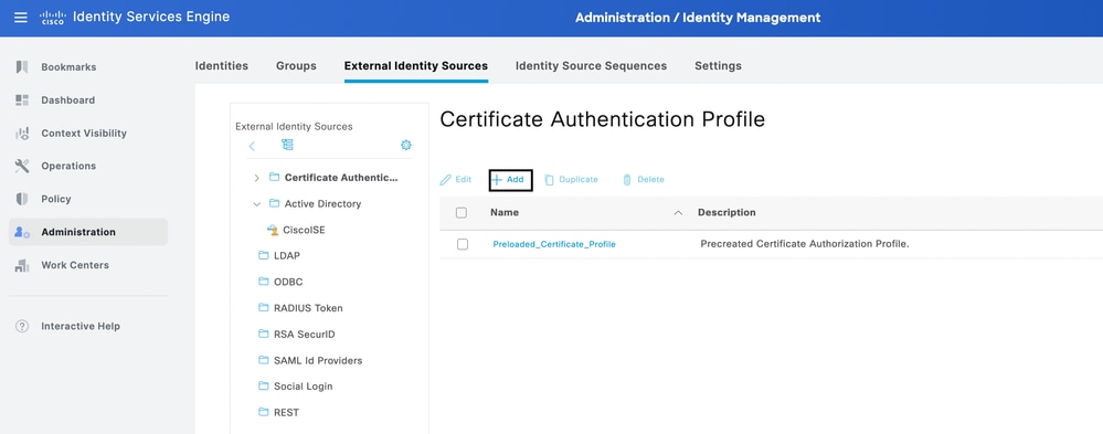 External Identity Sources 1
