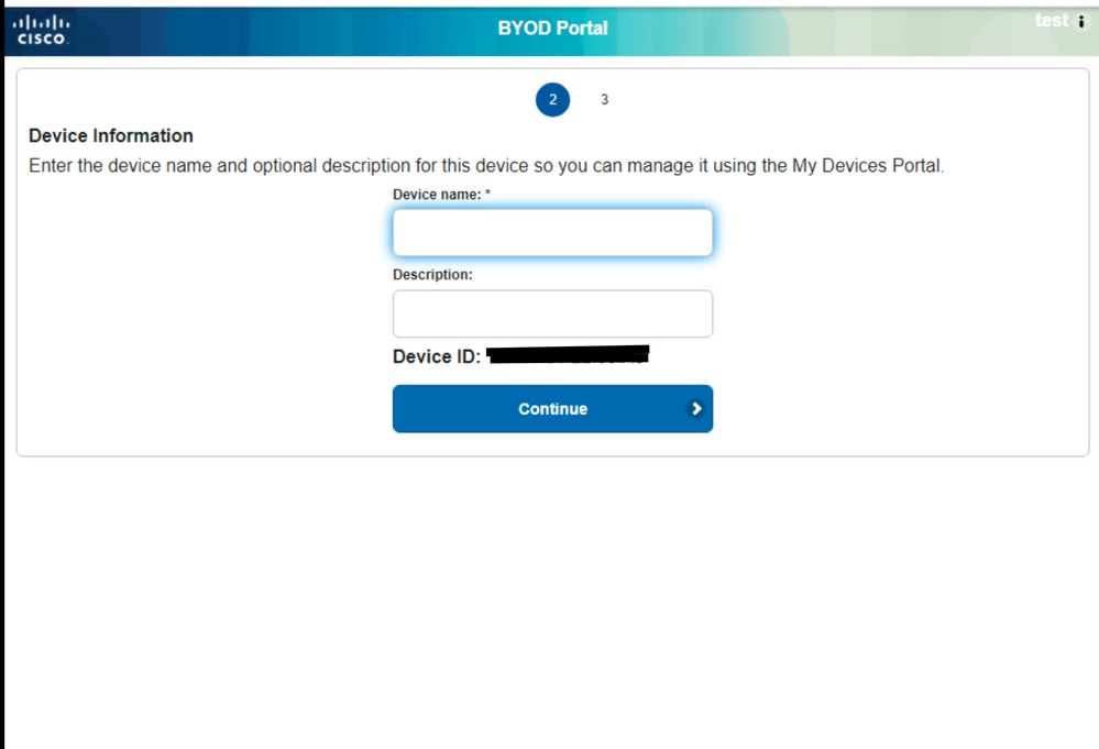 Device Information Login 2