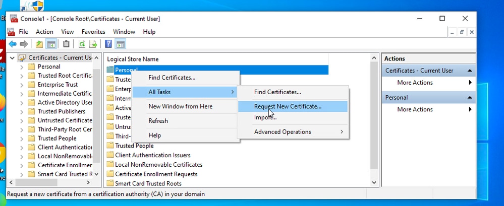 Screenshot 2025-09-17 at 7.46.41 PMRequest new certificate