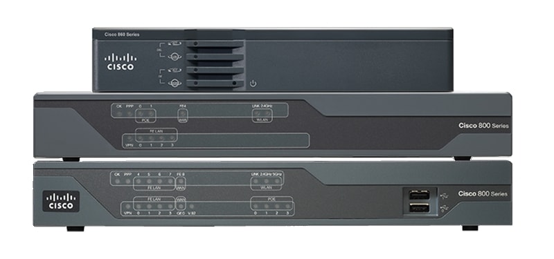 Cisco 800 Series Routers - Cisco