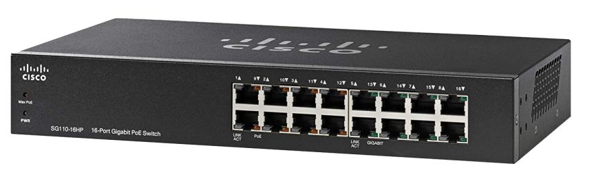 Cisco SG110-16 16ポートギガビットスイッチ
